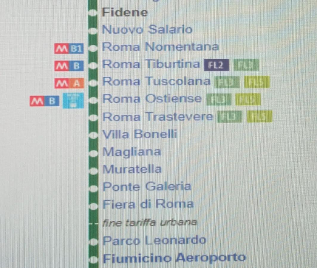 A Casa Di Delia - Stazione Fidene Appartement Rome Buitenkant foto